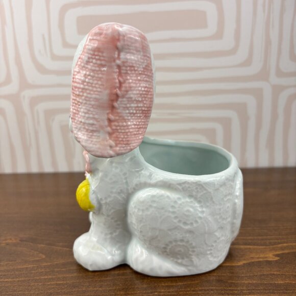 Vintage Relpo Dog Planter Ceramic Puppy Vase Kitsch Nursery Decor for Dog Lovers - Picture 7 of 16